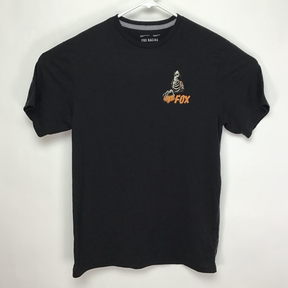 Fox Racing men’s short sleeve skull graphic tee shirt large